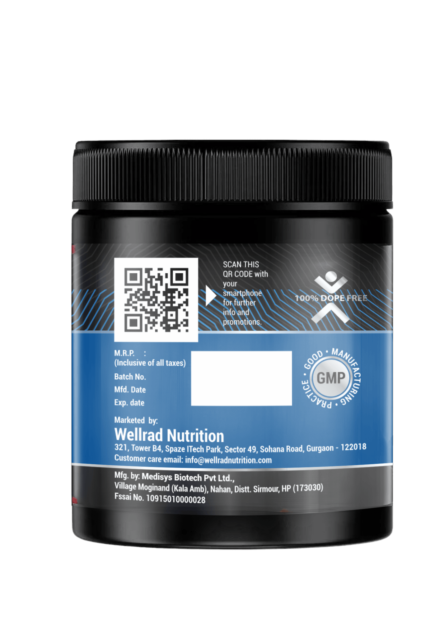 Wellrad Creatine Monohydrate - Wellrad Nutrition