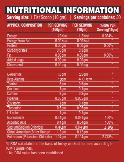 Wellrad Feral Pre-workout - Wellrad Nutrition